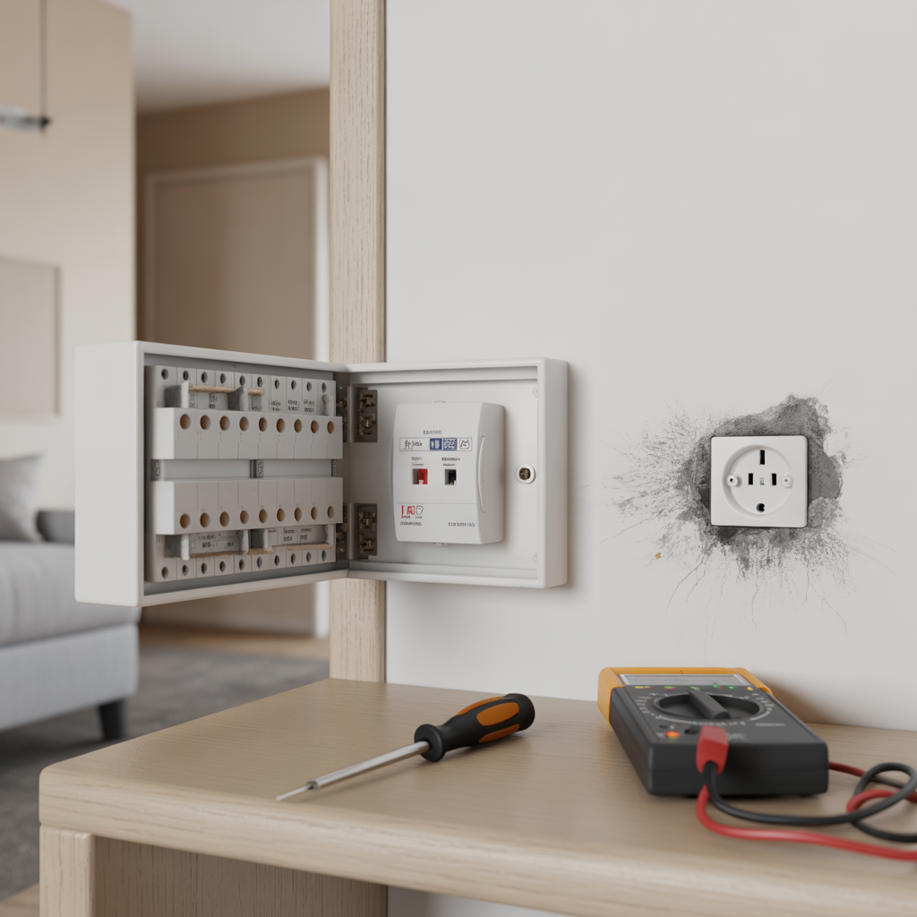 kortslutning i hemmet felsokning orsaker och atgarder